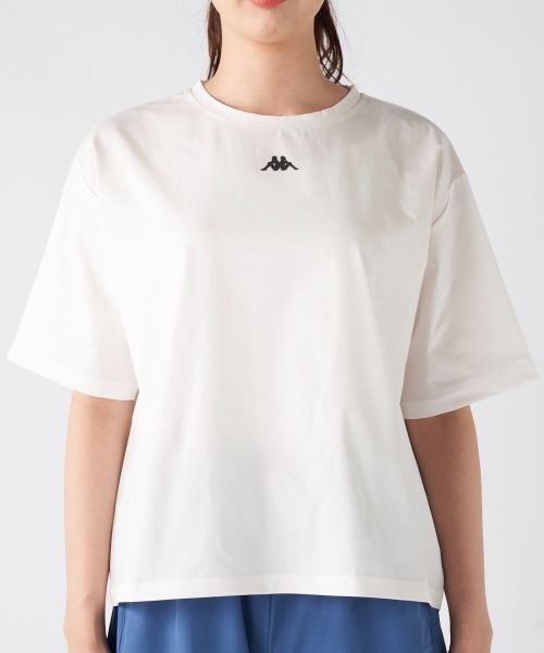 Kappa（カッパ）の「半袖Ｔシャツ（Tシャツ/カットソー・レディース・ブルー/オフホワイト/ブラック・LARGE/X-LARGE/MEDIUM/SMALL）」の14枚目の写真