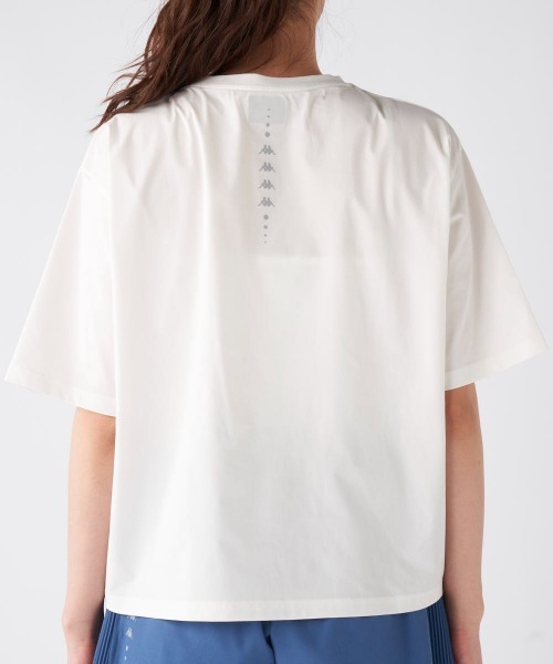 Kappa（カッパ）の「半袖Ｔシャツ（Tシャツ/カットソー・レディース・ブルー/オフホワイト/ブラック・LARGE/X-LARGE/MEDIUM/SMALL）」の16枚目の写真
