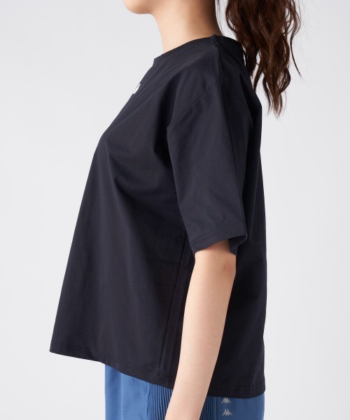 Kappa（カッパ）の「半袖Ｔシャツ（Tシャツ/カットソー・レディース・ブルー/オフホワイト/ブラック・LARGE/X-LARGE/MEDIUM/SMALL）」の5枚目の写真