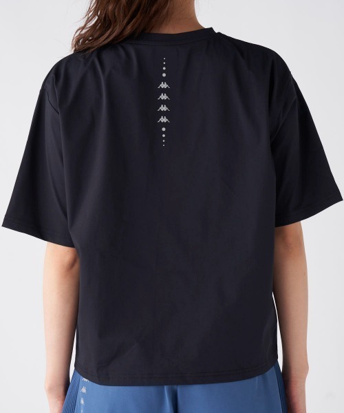 Kappa（カッパ）の「半袖Ｔシャツ（Tシャツ/カットソー・レディース・ブルー/オフホワイト/ブラック・LARGE/X-LARGE/MEDIUM/SMALL）」の6枚目の写真