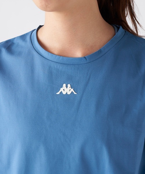 Kappa（カッパ）の「半袖Ｔシャツ（Tシャツ/カットソー・レディース・ブルー/オフホワイト/ブラック・LARGE/X-LARGE/MEDIUM/SMALL）」の12枚目の写真