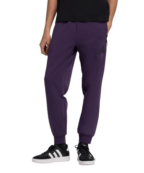 adidas(アディダス)の「アディダス adidas Z.N.E. パンツ(その他パンツ・メンズ・パープル/ブラック/ホワイト・M/L/LL/3L/S)」の1枚目の写真