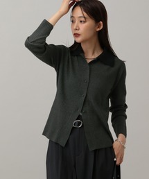 GLOBAL WORK | MATINEE LINE/なめらかニット/襟付きカーディガン/591293(カーディガン/ボレロ)