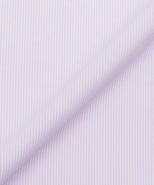 TOKYO SHIRTS(トウキョウシャツ)の「形態安定ノンアイロン ボタンダウン 長袖ストレッチビジネスワイシャツ(大きいサイズ・長いサイズ)(ビジネスシャツ・メンズ・パープル・首回り45cm-裄丈82cm/首回り43cm-裄丈90cm/首回り42cm-裄丈90cm/首回り41cm-裄丈90cm/首回り39cm-裄丈88cm/首回り47cm-裄丈90cm/首回り47cm-裄丈86cm/首回り45cm-裄丈90cm/首回り45cm-裄丈86cm)」の5枚目の写真