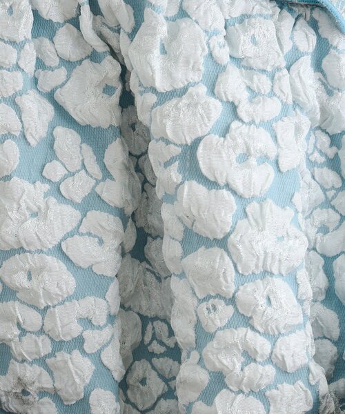 w closet（ダブルクローゼット）の「フリルジャガードキャミワンピース（シャツ/ブラウス・レディース・ブルー/ブラック/アイボリー・FREE）」の15枚目の写真