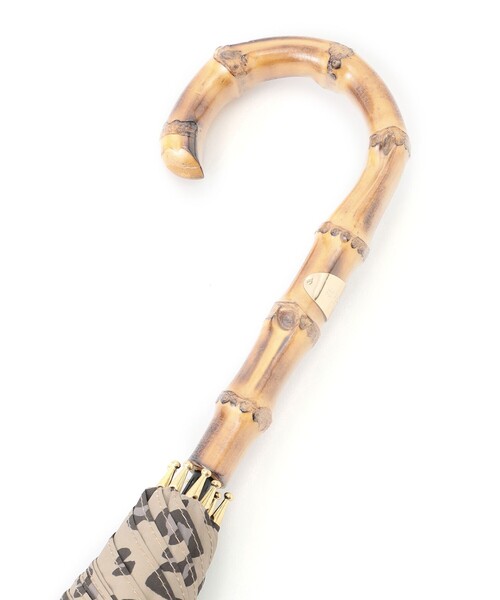 MACKINTOSH PHILOSOPHY（ﾏｯｷﾝﾄｯｼｭ ﾌｨﾛｿﾌｨｰ）の「【晴雨兼用】レオパード長傘（長傘・レディース・ブラウン・FREE）」の3枚目の写真