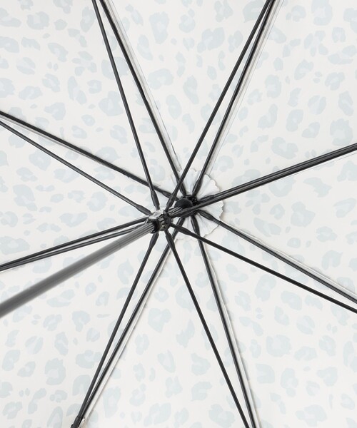 MACKINTOSH PHILOSOPHY（ﾏｯｷﾝﾄｯｼｭ ﾌｨﾛｿﾌｨｰ）の「【晴雨兼用】レオパード長傘（長傘・レディース・ブラウン・FREE）」の4枚目の写真