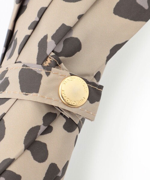 MACKINTOSH PHILOSOPHY（ﾏｯｷﾝﾄｯｼｭ ﾌｨﾛｿﾌｨｰ）の「【晴雨兼用】レオパード長傘（長傘・レディース・ブラウン・FREE）」の6枚目の写真