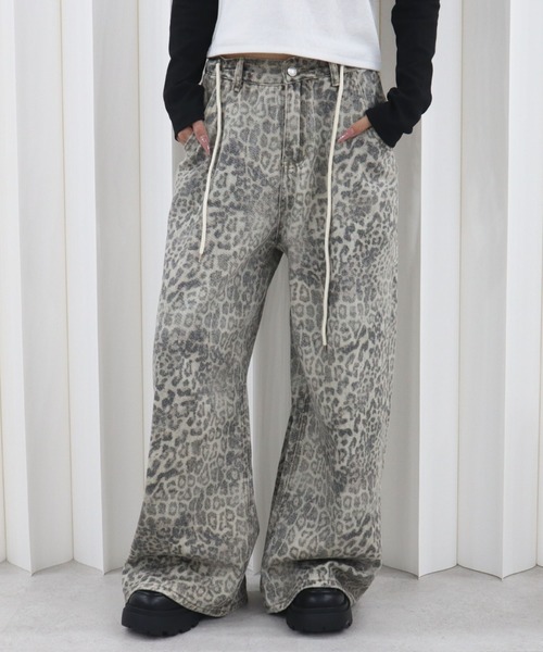 CECIL McBEE（セシルマクビー）の「レオパード柄パンツ（その他パンツ・レディース・ベージュ・MEDIUM/LARGE）」の10枚目の写真