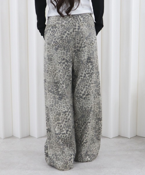 CECIL McBEE（セシルマクビー）の「レオパード柄パンツ（その他パンツ・レディース・ベージュ・MEDIUM/LARGE）」の3枚目の写真