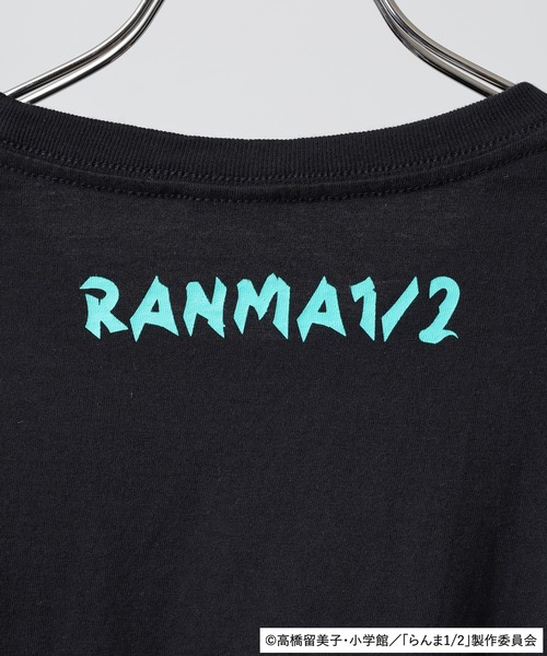 うる星やつら(ウルセイヤツラ)の「らんま1/2 長袖Tシャツ(Tシャツ/カットソー・メンズ・ホワイト/ブラック/グレイッシュベージュ・M/L/LL)」の9枚目の写真