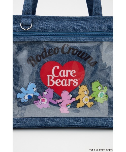 RODEO CROWNS WIDE BOWL（ロデオクラウンズワイドボウル）の「(Care Bears) トートバッグ（トートバッグ・レディース・ブラック/オフホワイト/ブルー・FREE）」の12枚目の写真