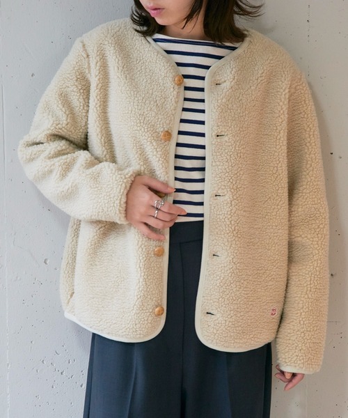 セール】【Vincent et Mireille】BOA CARDIGAN（その他アウター
