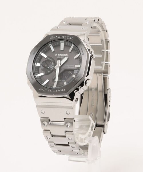G-SHOCK（ジーショック）の「G-SHOCK/ジーショック 腕時計 FULL METAL GM-B2100BT-1AJF（アナログ腕時計・メンズ・シルバー・FREE）」の6枚目の写真