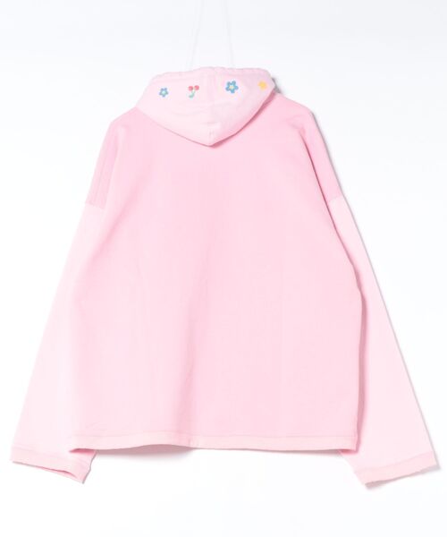 Little sunny bite(リトルサニーバイト)の「【RES】【Little sunny bite】hello kitty x little sunny bite hoodie(パーカー・レディース・ピンク/グレー・MEDIUM/SMALL)」の12枚目の写真