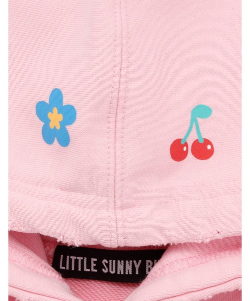 Little sunny bite(リトルサニーバイト)の「【RES】【Little sunny bite】hello kitty x little sunny bite hoodie(パーカー・レディース・ピンク/グレー・MEDIUM/SMALL)」の6枚目の写真