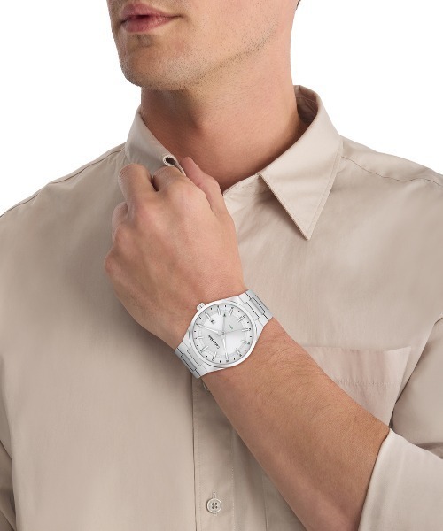 Calvin Klein（カルバン・クライン）の「【Calvin Klein】 カルバンクライン DISTINGUISH GMT ウォッチ（アナログ腕時計・メンズ・ネイビー/グリーン/シルバー・FREE）」の4枚目の写真