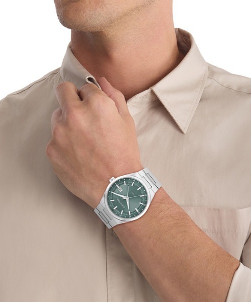 Calvin Klein（カルバン・クライン）の「【Calvin Klein】 カルバンクライン DISTINGUISH GMT ウォッチ（アナログ腕時計・メンズ・ネイビー/グリーン/シルバー・FREE）」の13枚目の写真