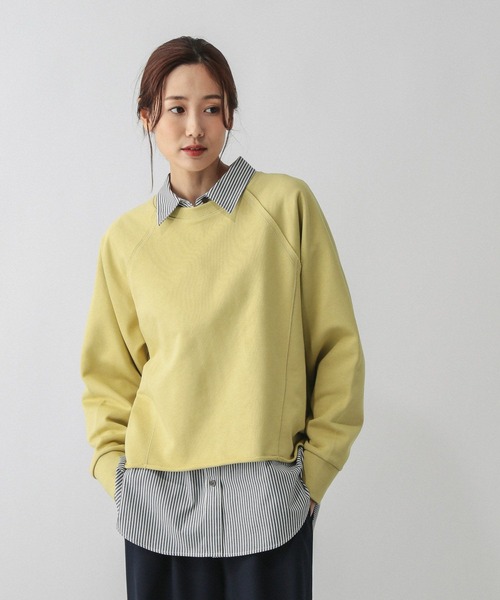 SHISHIKUI CRUSHED プルオーバースウェット L.YELLOW SHISHIKUI CRUSHED プルオーバースウェット L.YELLOW SHISHIKUI