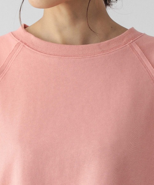 GLOBAL WORK（グローバルワーク）の「乾きやすいカラースウェットプルオーバー/580961（スウェット・レディース・イエロー/ライトグレー/ダークブラウン/ピンク/サックスブルー/チャコールグレー・MEDIUM/LARGE）」の20枚目の写真