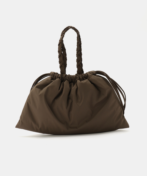 SLOBE IENA（スローブイエナ）の「LENK スクエアナイロンバッグ（ショルダーバッグ・レディース・ブラック/ブラウン・FREE）」の16枚目の写真