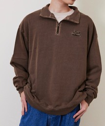 Fluffy BROTHERS（フラッフィーブラザーズ）の「ハーフジップトレーナー（大人サイズ）（スウェット）」