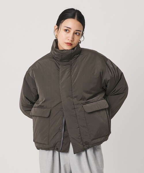 THOUSAND MILE(サウザンドマイル)の「【別注】<THOUSAND MILE>パデッドジャケット はっ水(その他アウター・レディース・ダークグレー/オリーブ・FREE)」の1枚目の写真