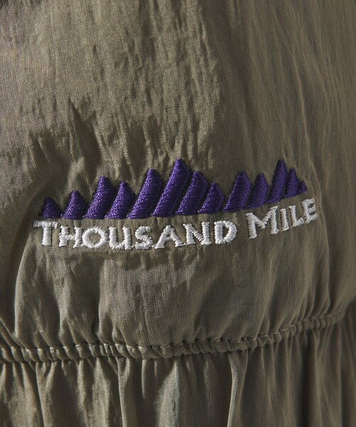 THOUSAND MILE(サウザンドマイル)の「【別注】<THOUSAND MILE>パデッドジャケット はっ水(その他アウター・レディース・ダークグレー/オリーブ・FREE)」の13枚目の写真