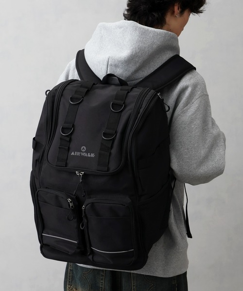 AIRWALK(エアウォーク)の「【AIRWALK/エアウォーク】大型リュック37L(バックパック/リュック・メンズ・ブラウン/ブラック/カーキ・FREE)」の21枚目の写真