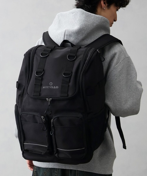 AIRWALK(エアウォーク)の「【AIRWALK/エアウォーク】大型リュック37L(バックパック/リュック・メンズ・ブラウン/ブラック/カーキ・FREE)」の20枚目の写真
