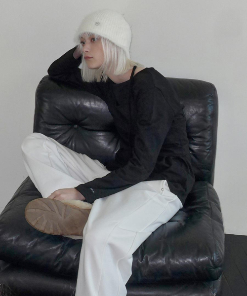 RENSE(レンセ)の「Halter Sleeveless Set T-shirt Black(Tシャツ/カットソー・レディース・その他・FREE)」の1枚目の写真