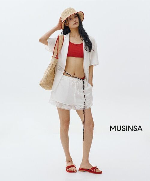 TTUDEMENT(トュードメント)の「FRENCH LACE SHORTS IVORY(その他パンツ・レディース・その他・FREE)」の2枚目の写真