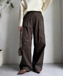 DouDou | ツイルワイドカーブパンツ(その他パンツ)