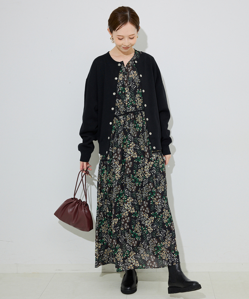 SLOBE IENA(スローブイエナ)の「《追加4》SLOBE 3WAY スムース巾着バッグ(クラッチバッグ・レディース・ブラウン/ブラック・FREE)」の21枚目の写真