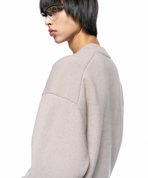 INSILENCE(インサイロンス)の「ジャカードカシミヤカーディガン ダスティピンク(カーディガン/ボレロ・レディース・その他・MEDIUM/LARGE/SMALL)」の4枚目の写真