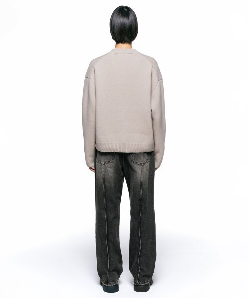 INSILENCE(インサイロンス)の「ジャカードカシミヤカーディガン ダスティピンク(カーディガン/ボレロ・レディース・その他・MEDIUM/LARGE/SMALL)」の5枚目の写真