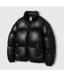 LEMAIN SECOND | エッセンシャル2WAYオーバーサイズプファーショートダウンジャケット[ユニークブラック](ダウンジャケット/コート)