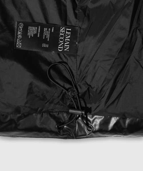 LEMAIN SECOND（リメインセカンド）の「エッセンシャル2WAYオーバーサイズプファーショートダウンジャケット[ユニークブラック]（ダウンジャケット/コート・レディース・その他・SMALL/MEDIUM/LARGE）」の11枚目の写真