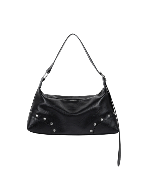 IUGAMAKARAS（イウガマカラス）の「Studded Hobo Bag (Black)（ショルダーバッグ・レディース・その他・FREE）」の12枚目の写真