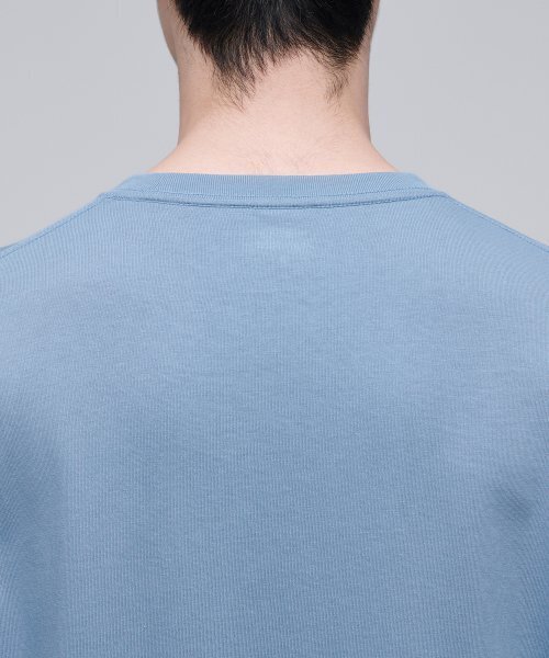 MUSINSA STANDARD（ムシンサスタンダード）の「ベーシック長袖Tシャツ [フェイドブルー]（Tシャツ/カットソー・メンズ・その他・MEDIUM/LARGE）」の5枚目の写真