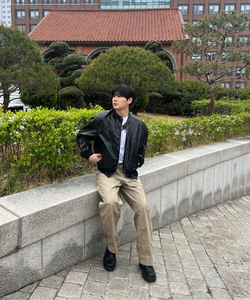 MUSINSA STANDARD（ムシンサスタンダード）の「ダブルニーカーペンターパンツ [ベージュ]（その他パンツ・メンズ・その他・28/29/30/31/32/33/34/40/42）」の8枚目の写真