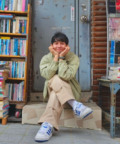 MUSINSA STANDARD（ムシンサスタンダード）の「ダブルニーカーペンターパンツ [ベージュ]（その他パンツ・メンズ・その他・28/29/30/31/32/33/34/40/42）」の9枚目の写真