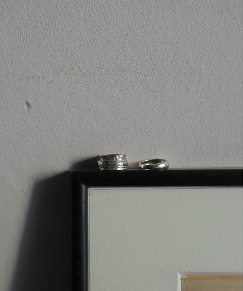 rapiecage（ラピエサージュ）の「SV925ワイドレイヤードリングGC（リング・レディース・シルバー・13号/15号）」の10枚目の写真