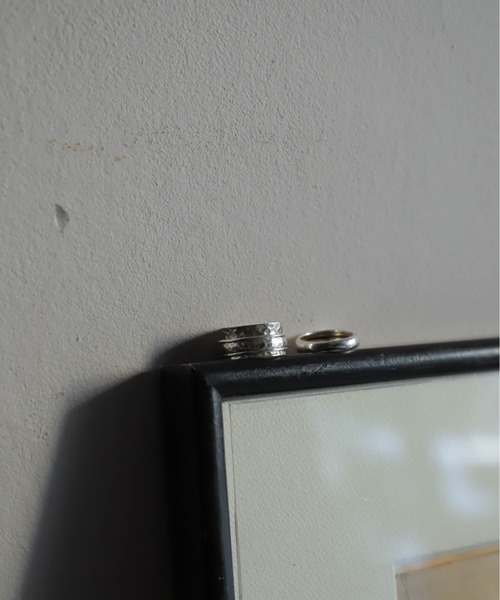 rapiecage（ラピエサージュ）の「SV925ワイドレイヤードリングGC（リング・レディース・シルバー・13号/15号）」の11枚目の写真