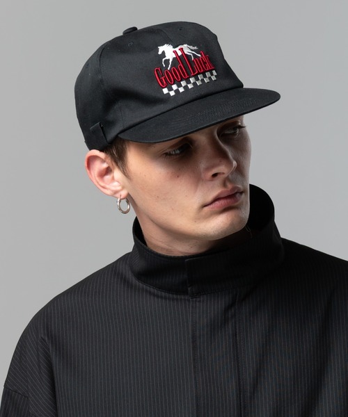 glamb（グラム）の「Good Luck Cap / グッドラックキャップ（キャップ・メンズ・ホワイト/ブラック・FREE）」の6枚目の写真