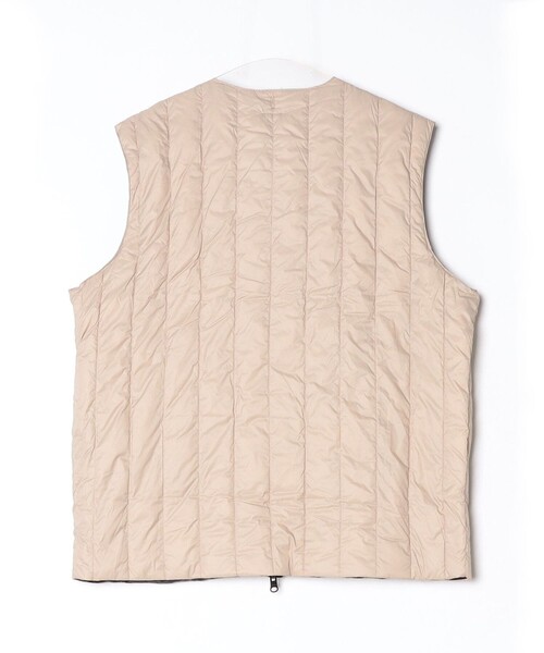 TAION(タイオン)の「【TAION/タイオン】REVERSIBLE CHINA BUTTON INNER DOWN VEST(ベスト・レディース・ベージュ/カーキ/ブラック・38)」の16枚目の写真
