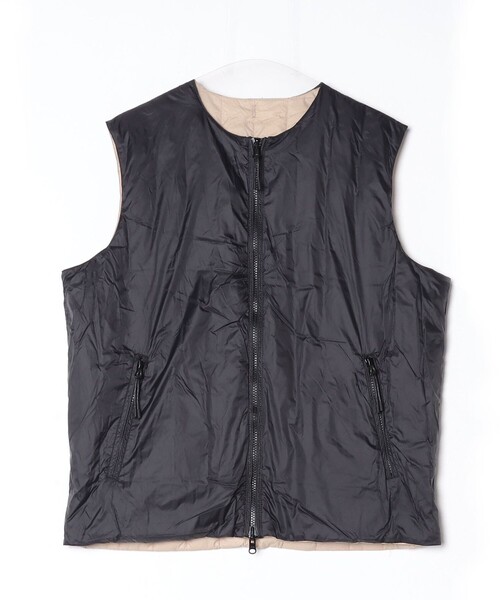 TAION(タイオン)の「【TAION/タイオン】REVERSIBLE CHINA BUTTON INNER DOWN VEST(ベスト・レディース・ベージュ/カーキ/ブラック・38)」の17枚目の写真