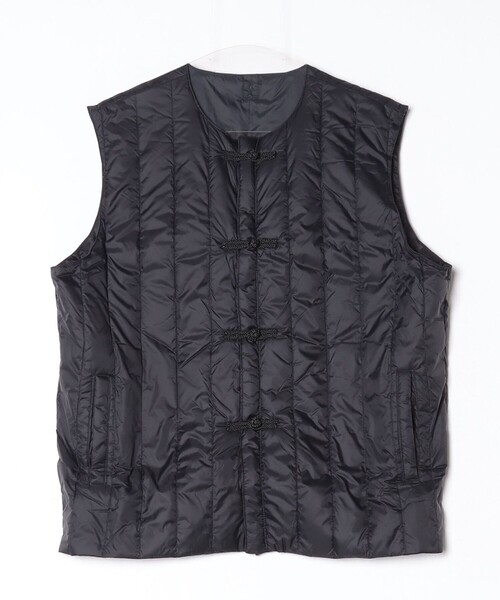 TAION(タイオン)の「【TAION/タイオン】REVERSIBLE CHINA BUTTON INNER DOWN VEST(ベスト・レディース・ベージュ/カーキ/ブラック・38)」の19枚目の写真