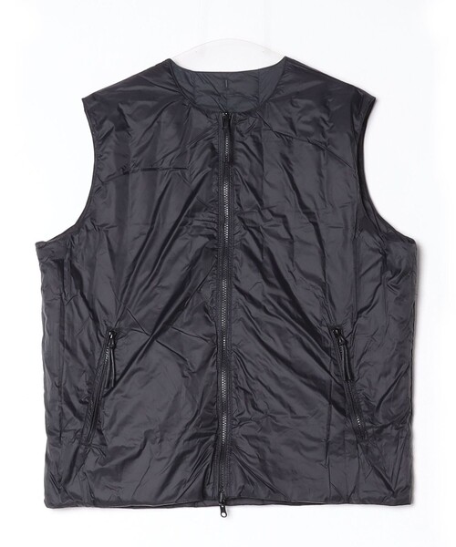 TAION(タイオン)の「【TAION/タイオン】REVERSIBLE CHINA BUTTON INNER DOWN VEST(ベスト・レディース・ベージュ/カーキ/ブラック・38)」の20枚目の写真