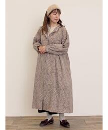 【Cross×Linen】フリルワンピース《S/Mサイズ》